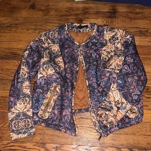 Printed Bomber jacket